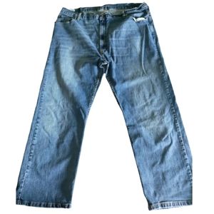 Levi's - Relaxed fit - medium blue wash jeans - Size 14